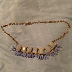 Jcrew Blue and Gold Necklace
